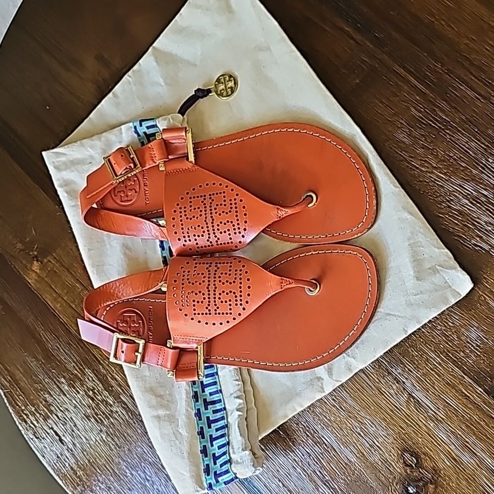 Tory Burch sling back sandals